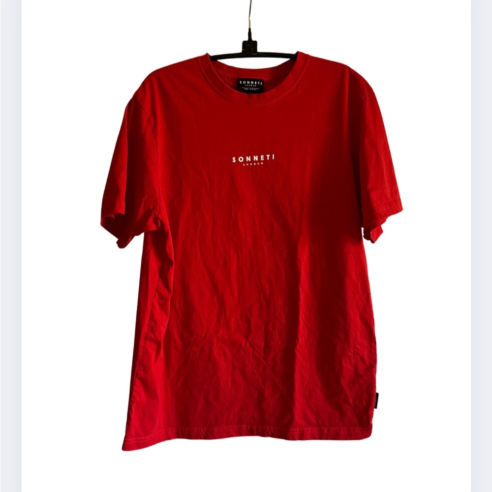 Red Short Sleeve Men's Tee
